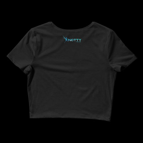 Knotty Tails Women’s Crop Tee for Stylish Comfort and Fit